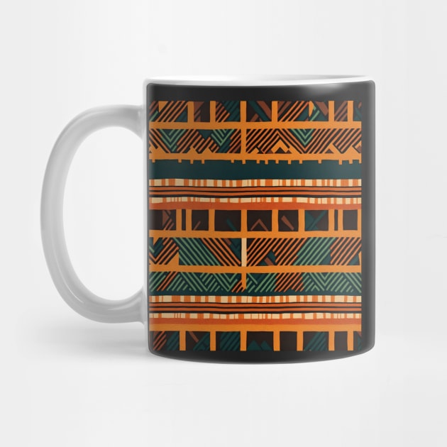 African Traditional Kente Seamless Pattern by BraaiNinja